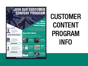 Customer Content Program